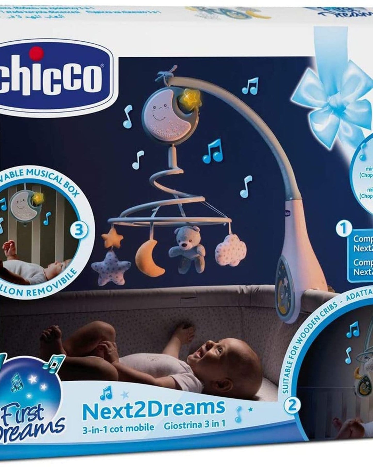 CHICCO TOY NEXT2DREAMS MOBILE BLUE
