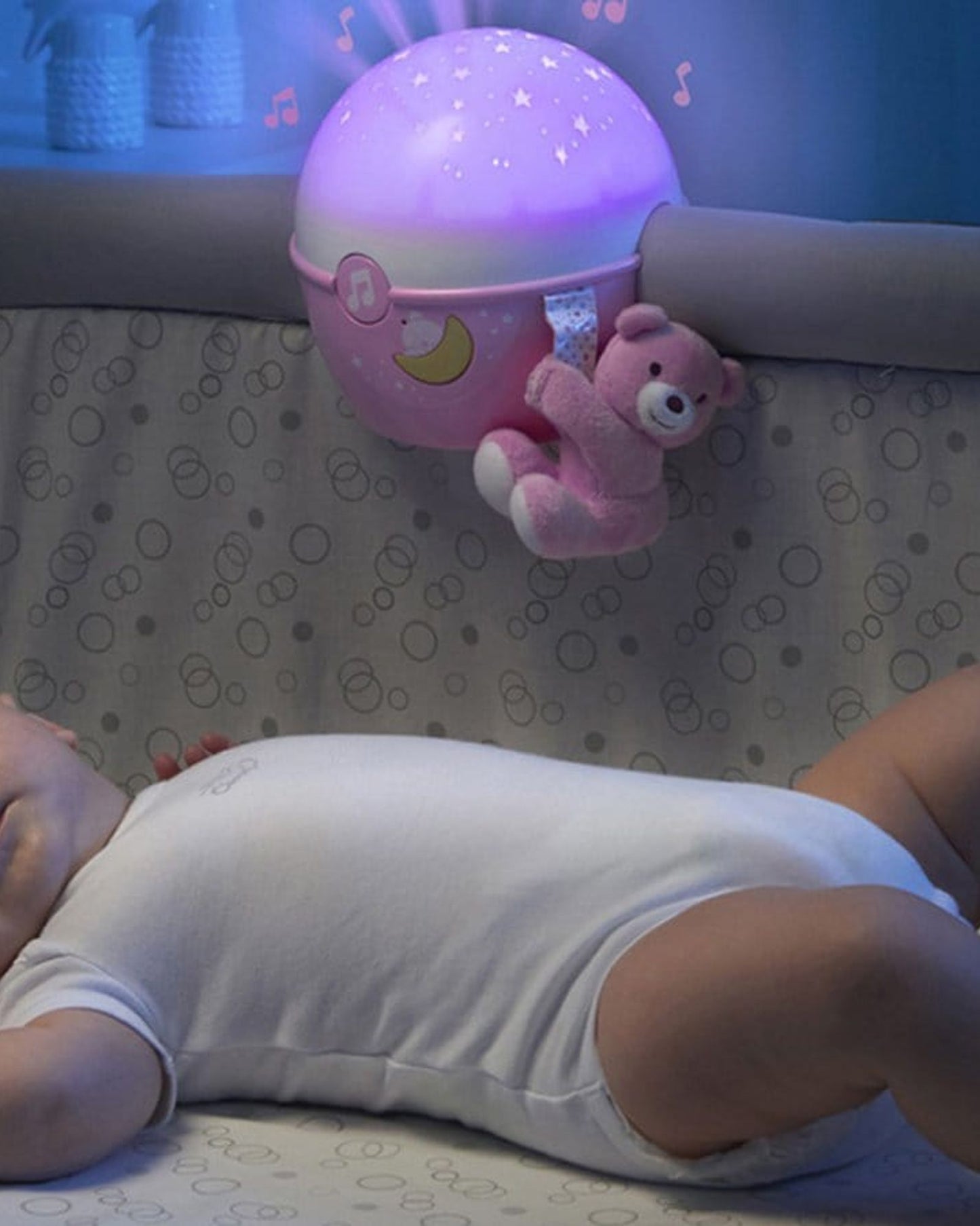 CHICCO NEXT2 STARS PROJECTOR - PINK