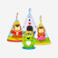 CHICCO TOY TEDDY BEARS SURPRISE CONES