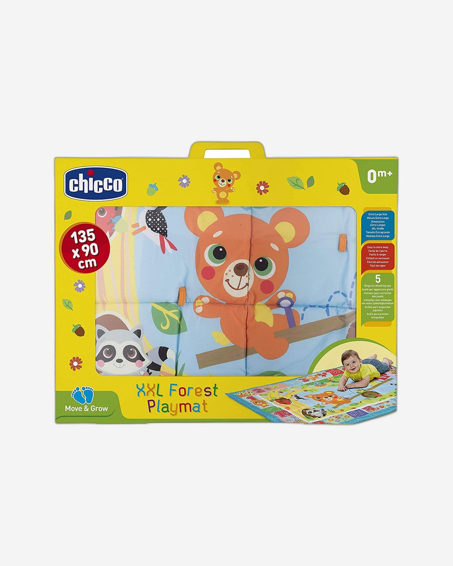 CHICCO TOY MOVE N GROW XXL FOREST PLAYMAT
