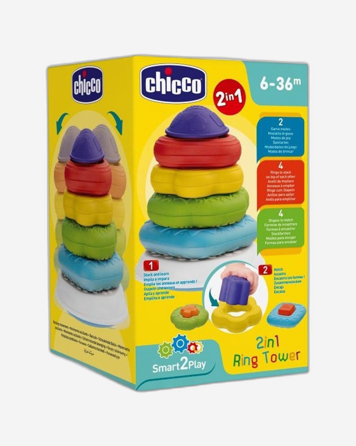 TOY 2 IN 1 RING TOWER