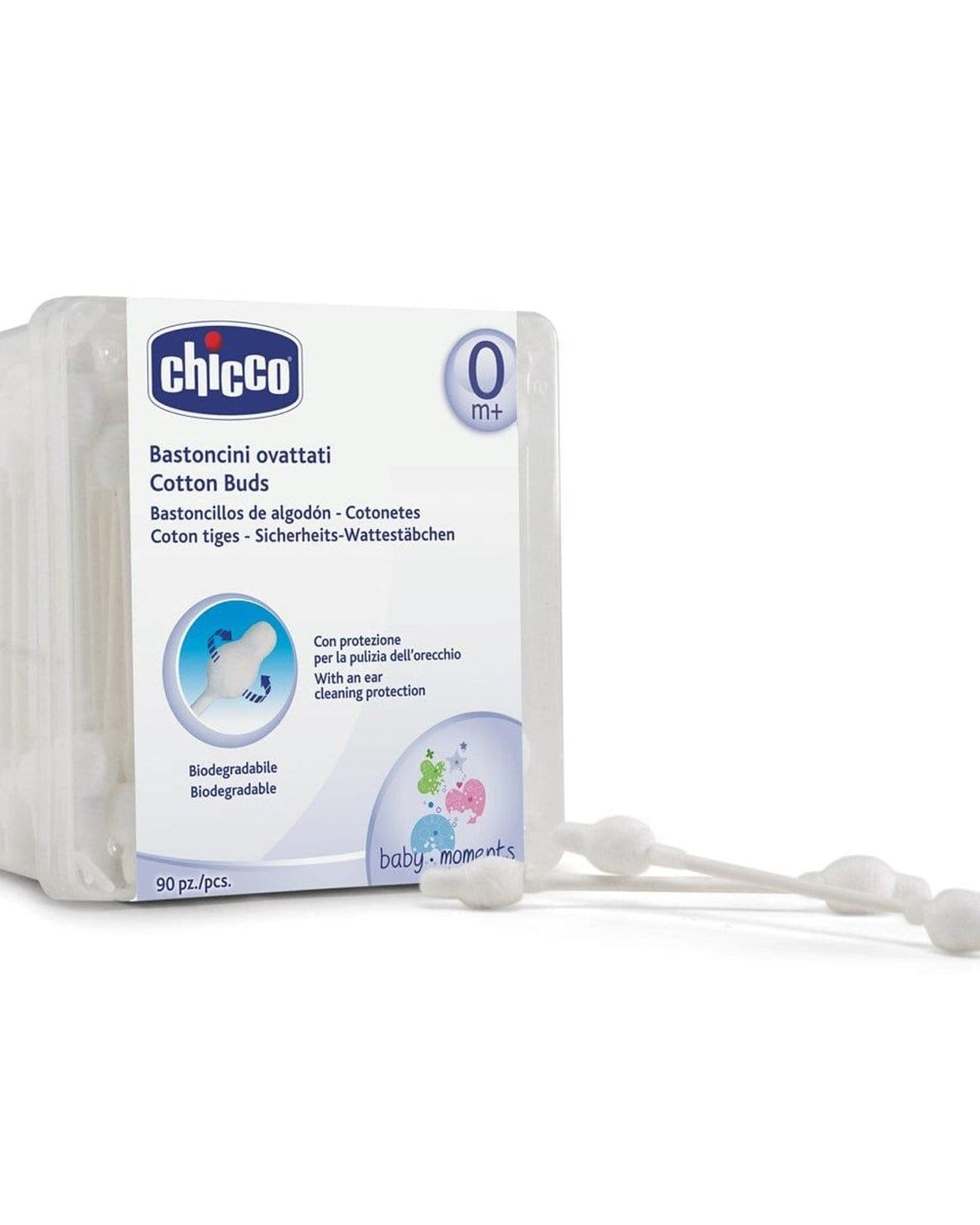 Chicco 90 Pieces Cotton Buds - CH09454