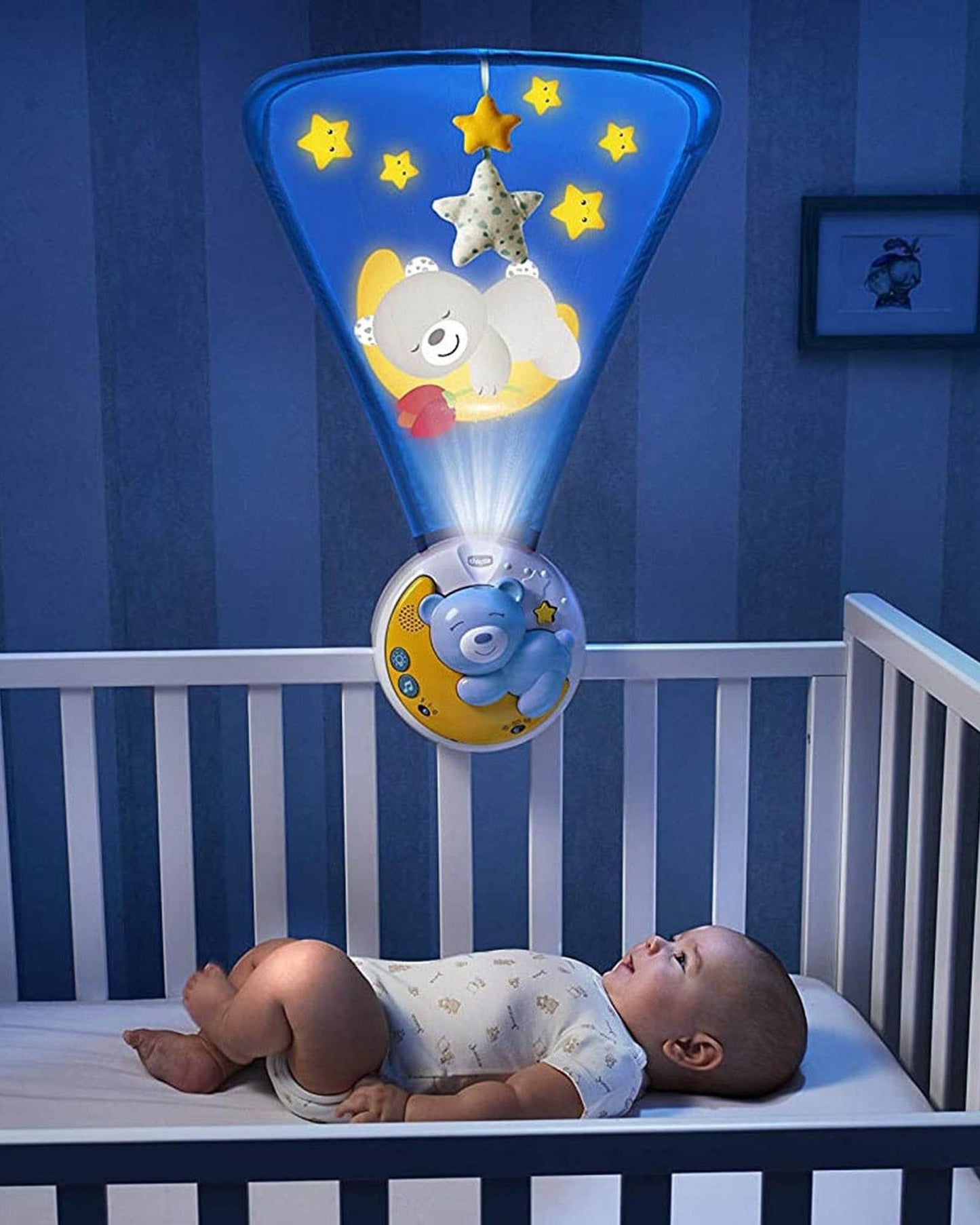 CHICCO NEXT2DREAMS COT MOBILE 0M+ BLUE