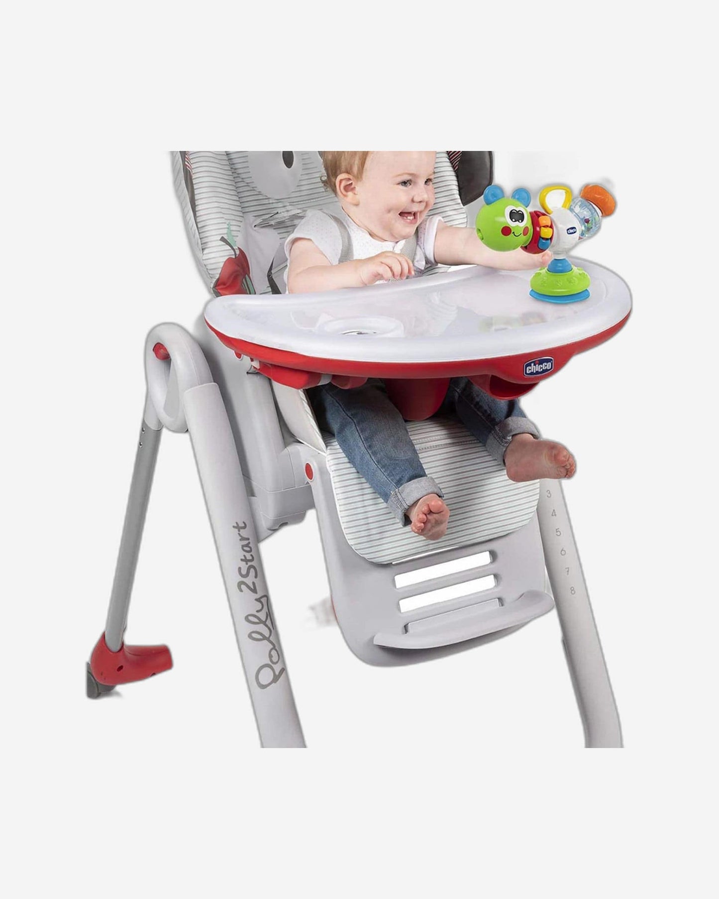 CHICCO PHILL THE CATERPILLAR HIGHCHAIR TOY 6M-18M