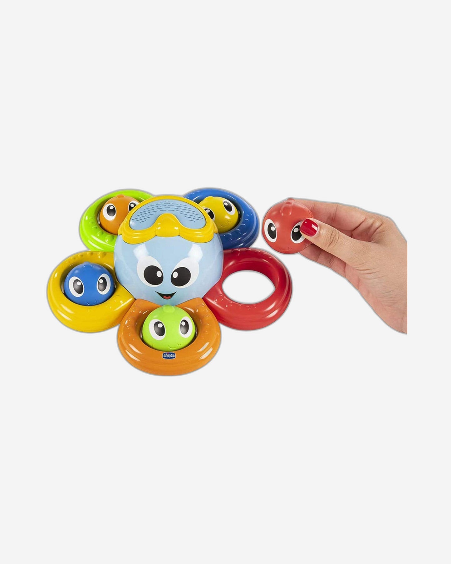 CHICCO BILLY THE OCTOPUS BATH TOY 6M-36M
