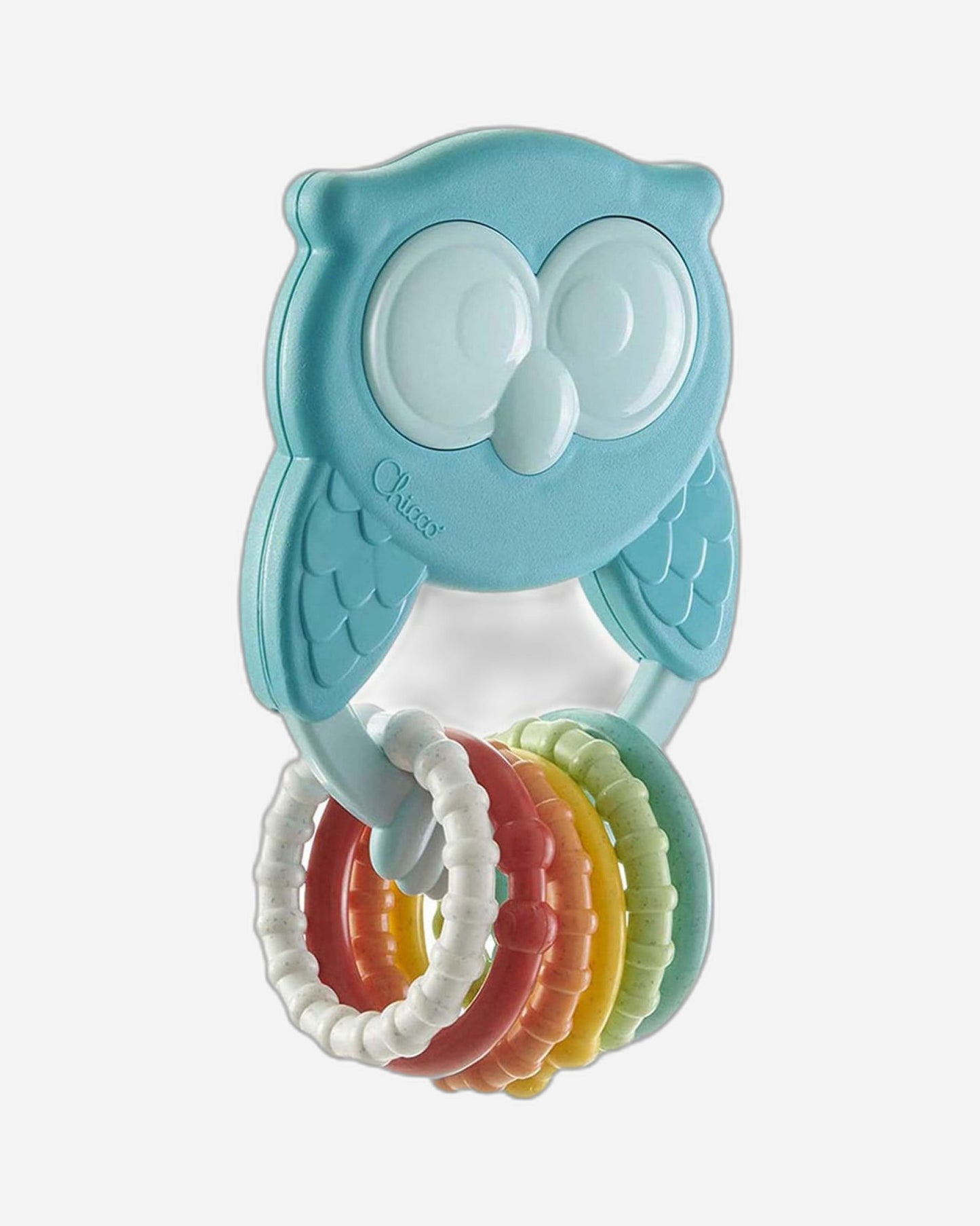 CHICCO ECO+ OWLY PLASTIC RATTLE