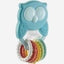 CHICCO ECO+ OWLY PLASTIC RATTLE
