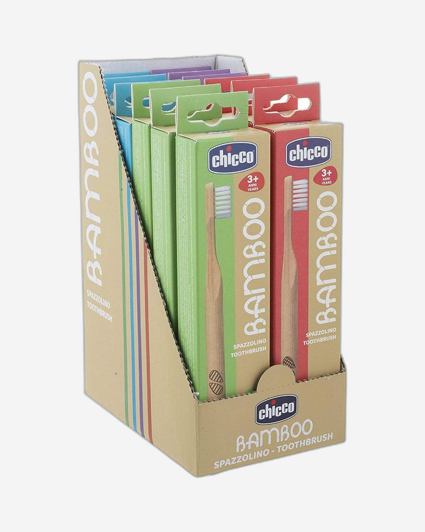 CHICCO BAMBOO TOOTHBRUSH 3Y+