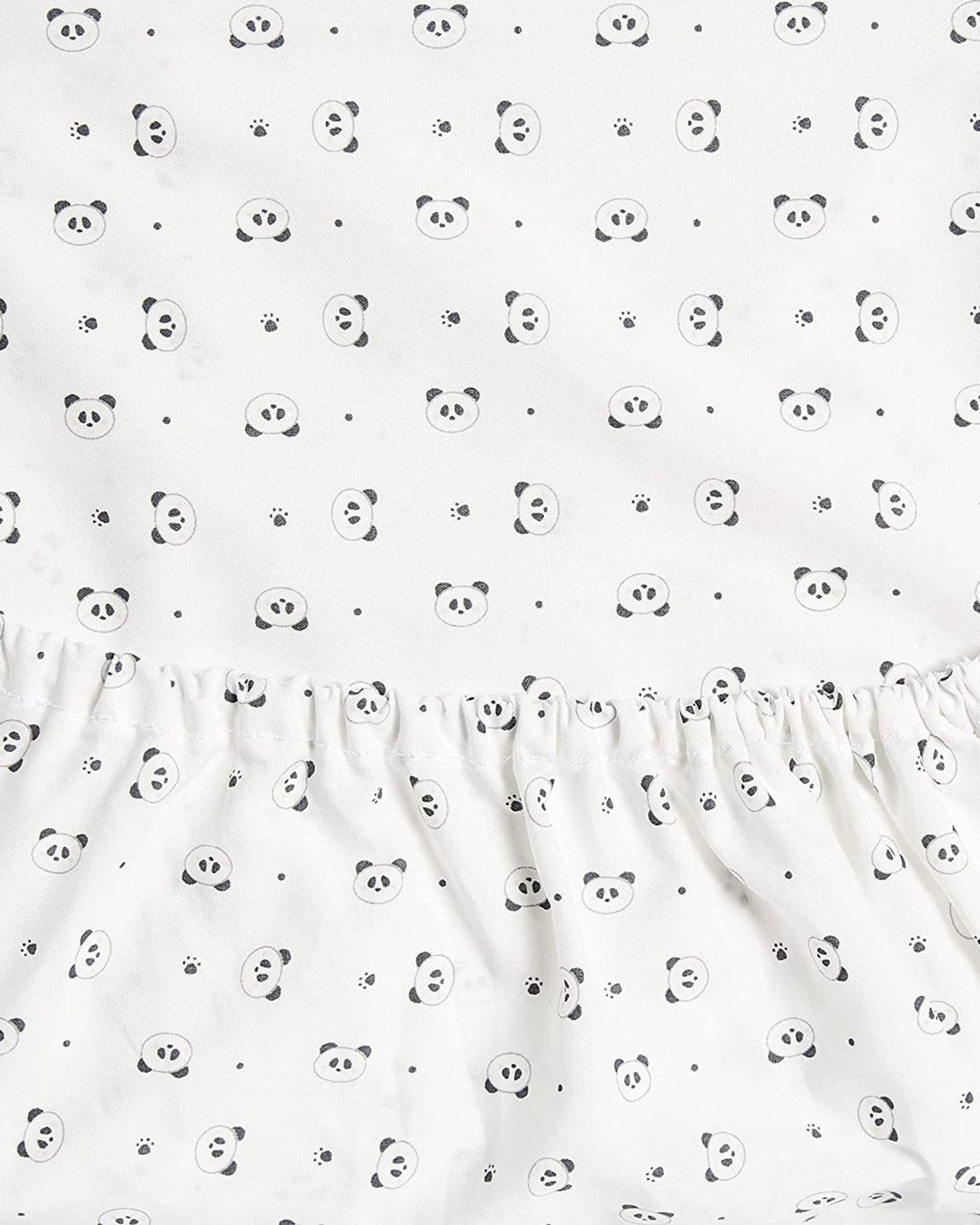 CHICCO CRIB SET 2 FITTED SHEETS FOR NEXT2ME FOREVER PANDA