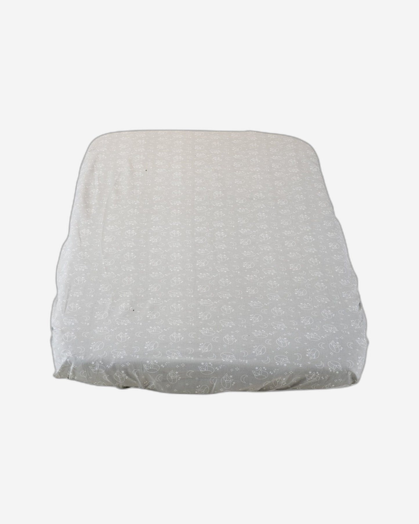 CHICCO CRIB SET 2 FITTED SHEETS FOR NEXT2ME AIR / MAGIC GREY FOX