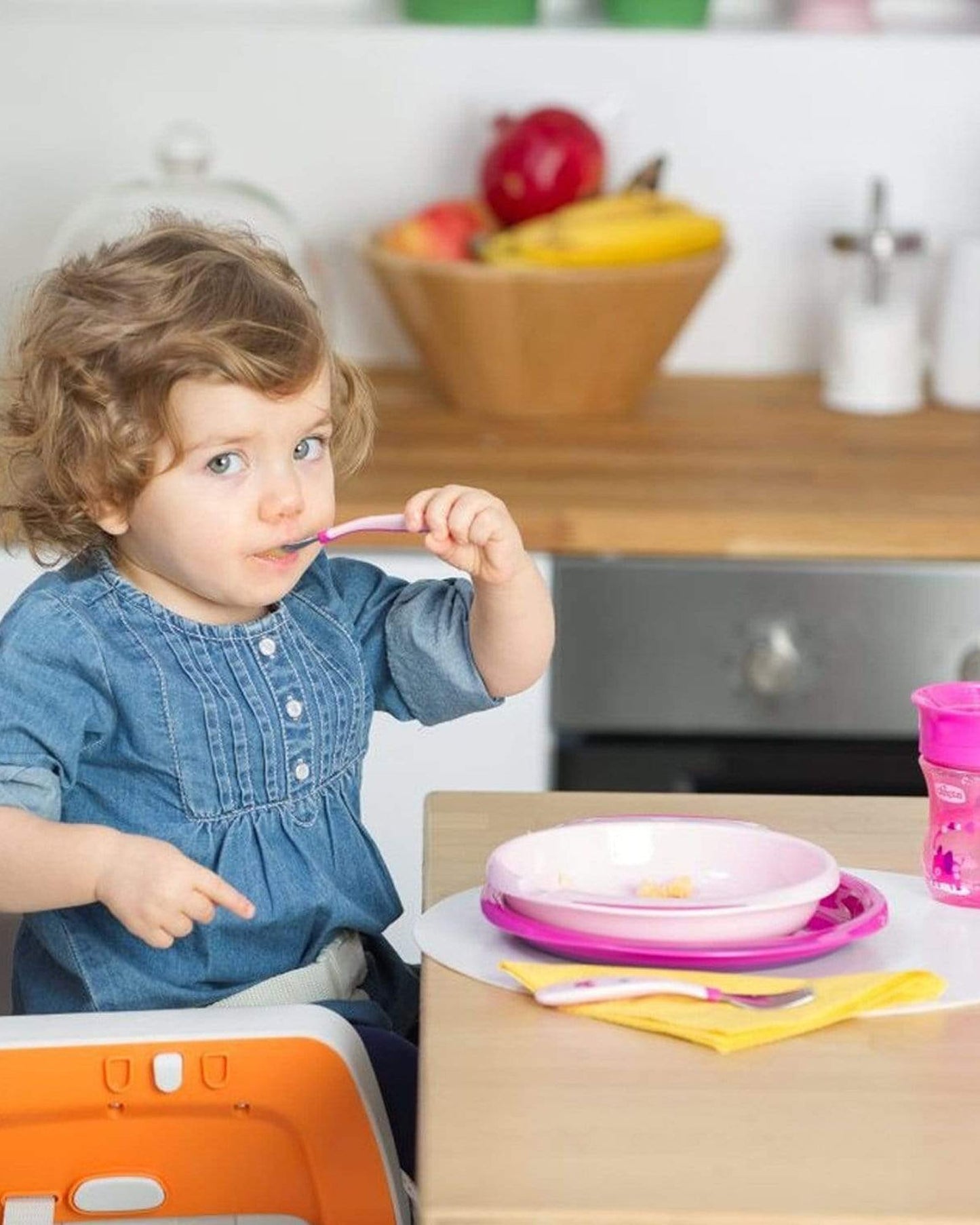 WEANING SET 12M+ PINK