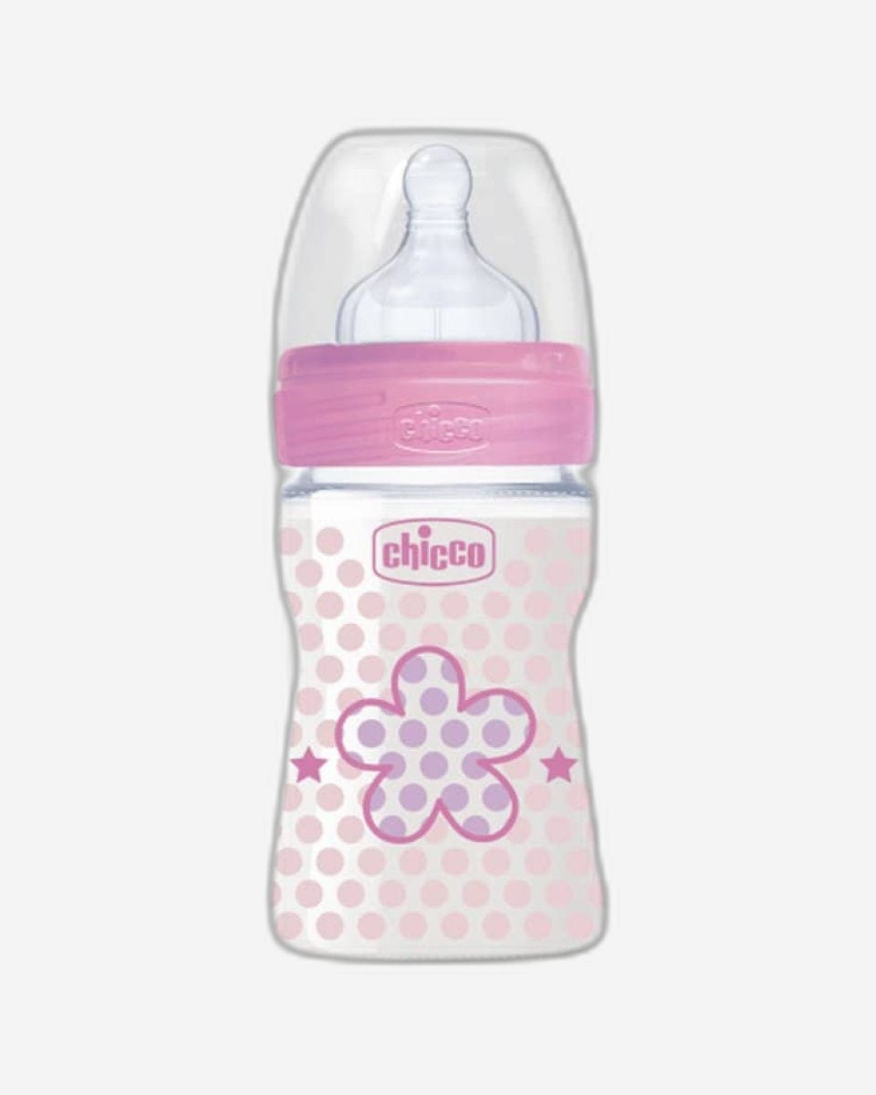 WELL BEING BOTTLE - 150ML REGULAR FLOW GIRL SILICONE