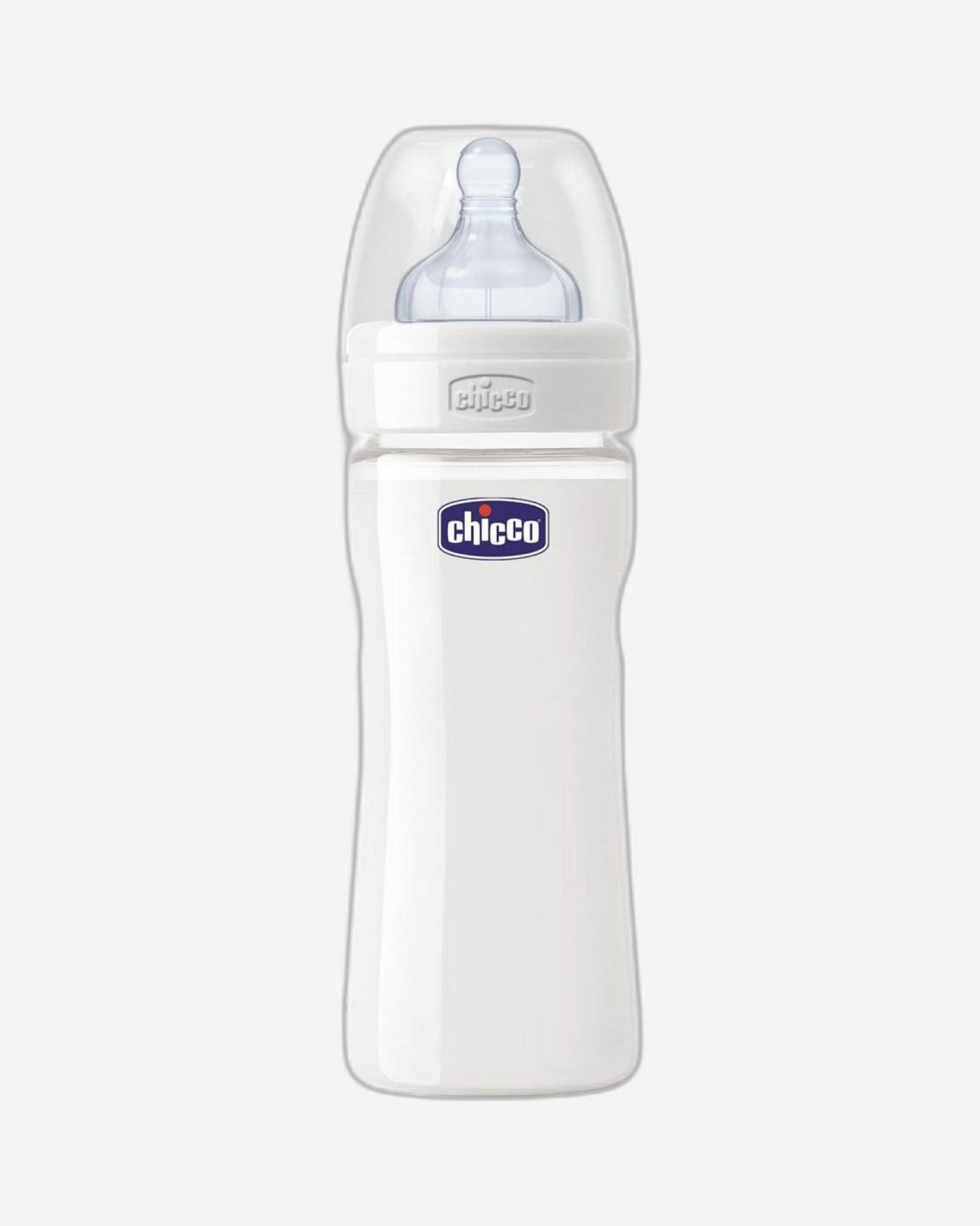 WELL-BEING GLASS BOTTLE - 240ML REGULAR FLOW NEUTRAL SILICONE