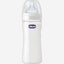 WELL-BEING GLASS BOTTLE - 240ML REGULAR FLOW NEUTRAL SILICONE