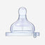 Chicco 2 Pieces Well-Being Mother Effect Fast Flow Silicone Physiological Teat for 4 Months and Above Baby - CH20845-20