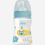 CHICCO WELL-BEING PLASTIC BOTTLE 150ML SLOW FLOW 0M+ SILICONE BLUE
