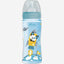 CHICCO WELL-BEING PLASTIC BOTTLE 330ML FAST FLOW 4M+ SILICONE BLUE