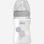 CHICCO WELL-BEING GLASS BOTTLE 150ML SLOW FLOW 0M+ SILICONE NEUTRAL