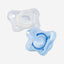 CHICCO PHYSIOFORMA¿ MINI SOFT SILICONE SOOTHER 0-2M 2PCS  BLUE