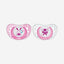 CHICCO SOOTHER PHYSIO AIR LATEX 0-6M PINK 2 PIECES