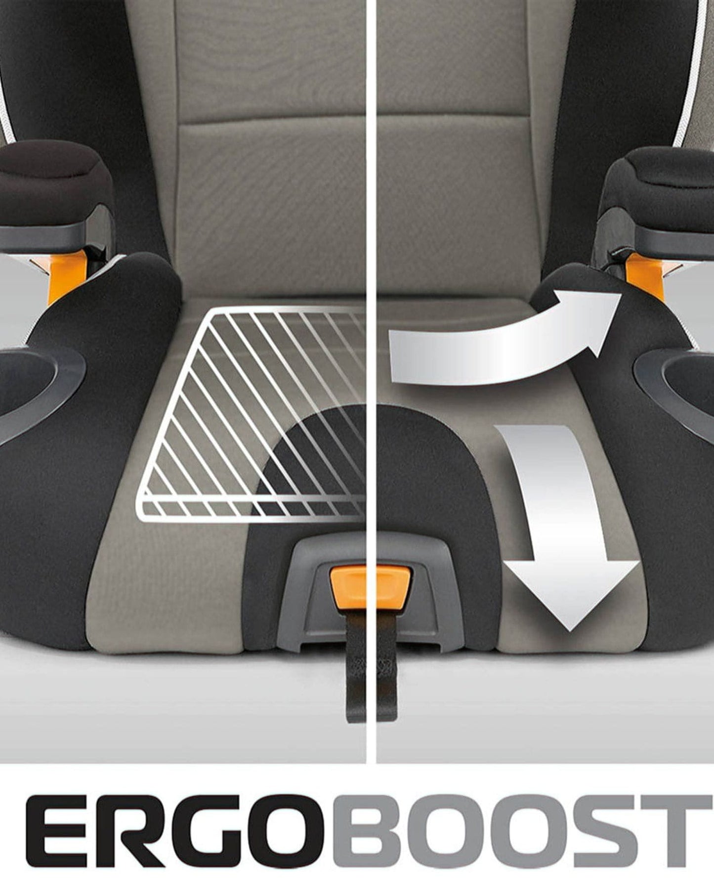 CHICCO KIDFIT BELT BOOSTER SEAT HORIZON