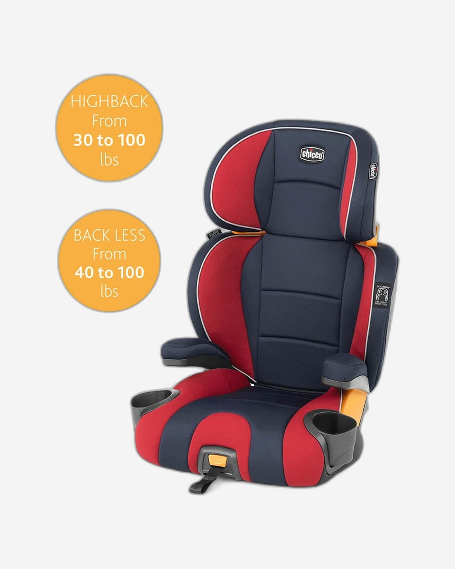 CHICCO KIDFIT BELT BOOSTER SEAT HORIZON