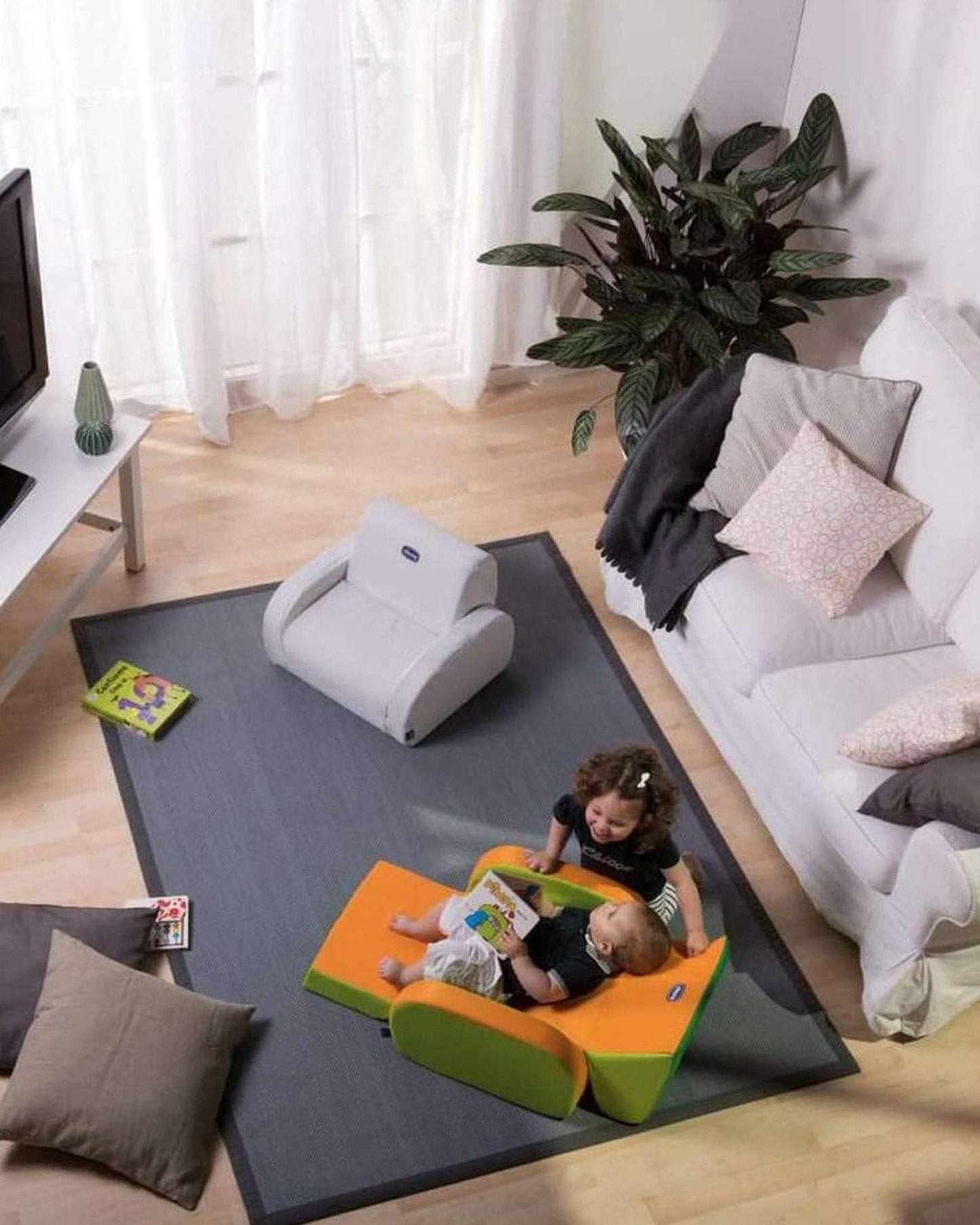 TWIST ARMCHAIR (3 CONFIG) LILAC