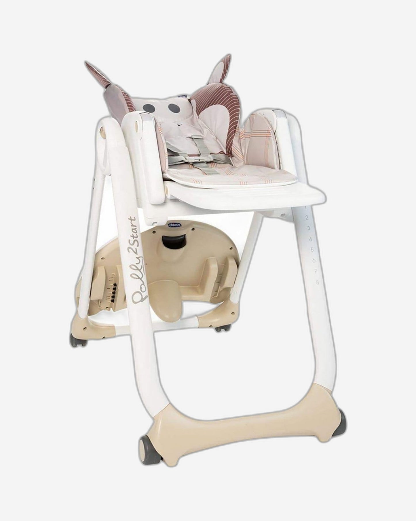 CHICCO POLLY 2 START HIGHCHAIR 0M-3Y MONKEY