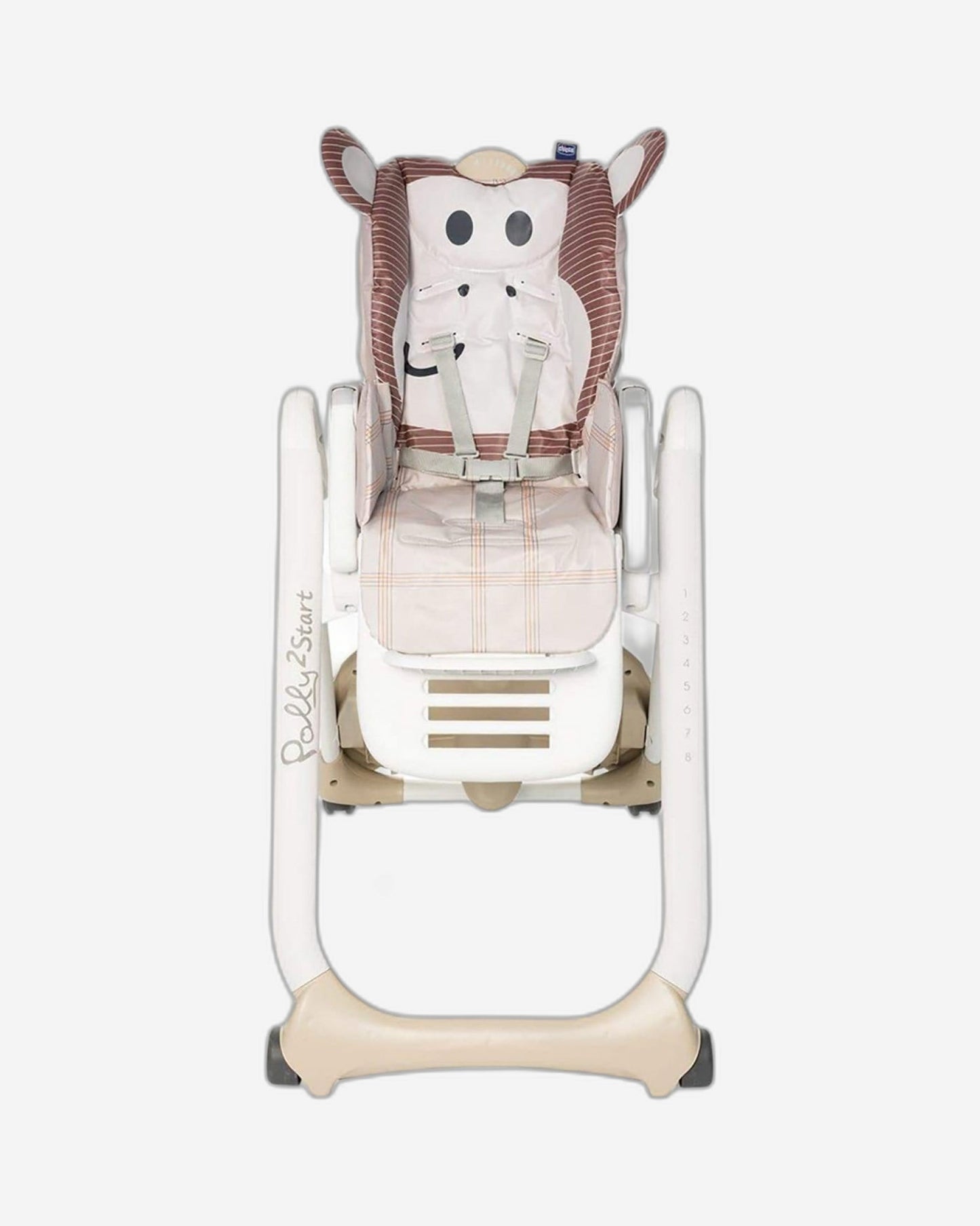 CHICCO POLLY 2 START HIGHCHAIR 0M-3Y MONKEY