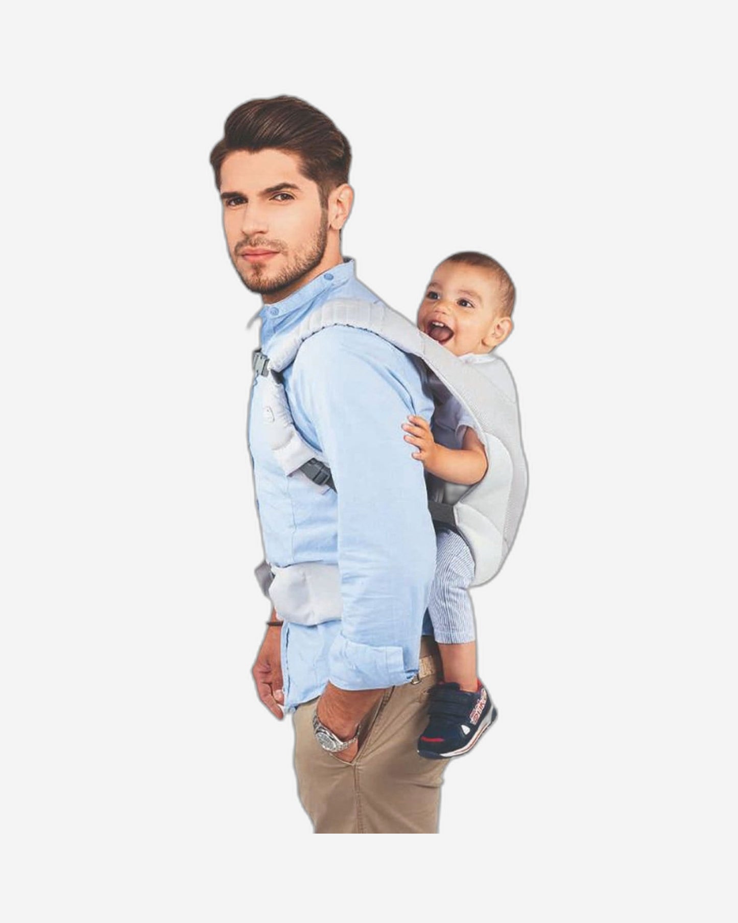 CHICCO MYAMAKI AIR BABY CARRIER SILVER