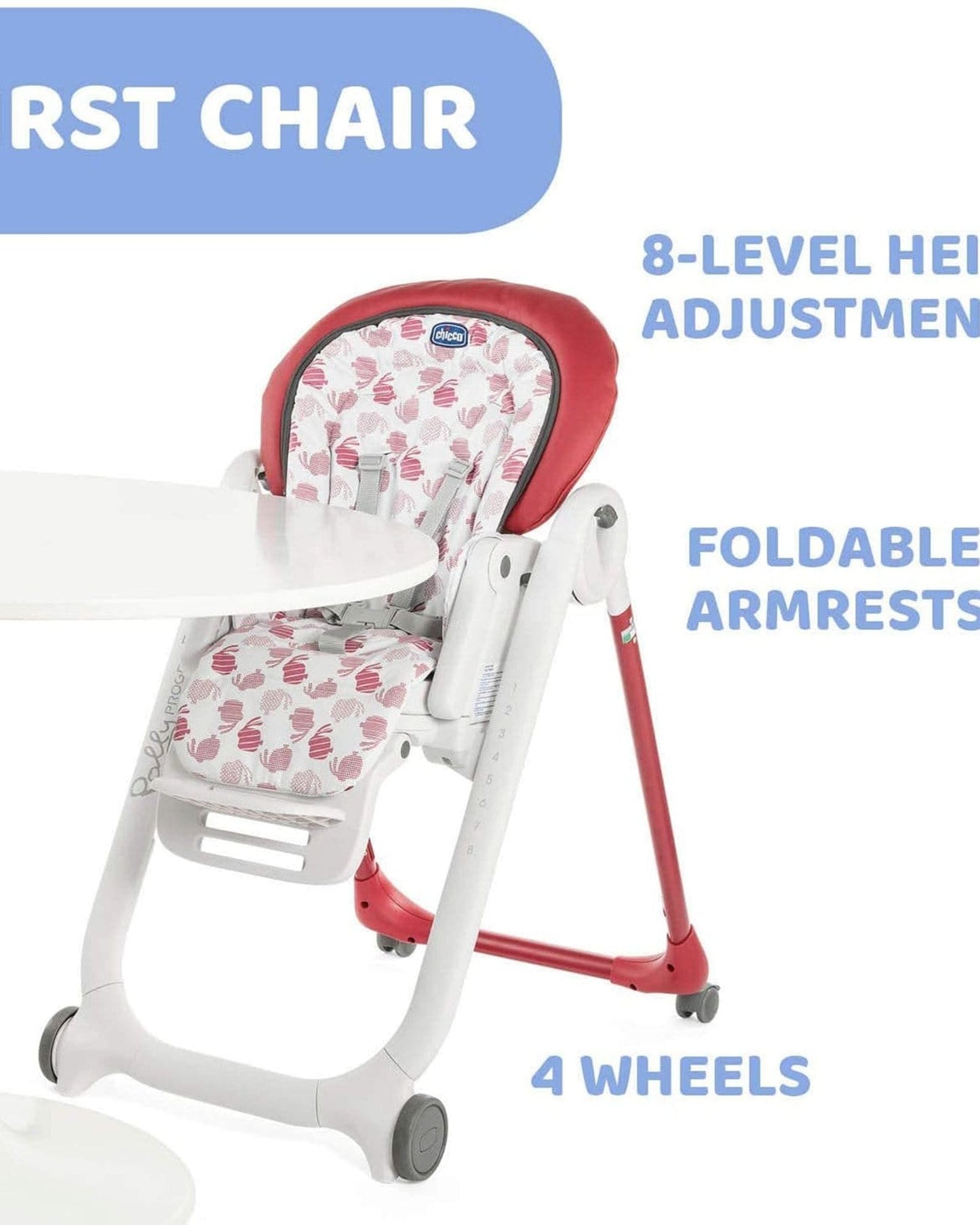 CHICCO POLLY PROGRES5 RED