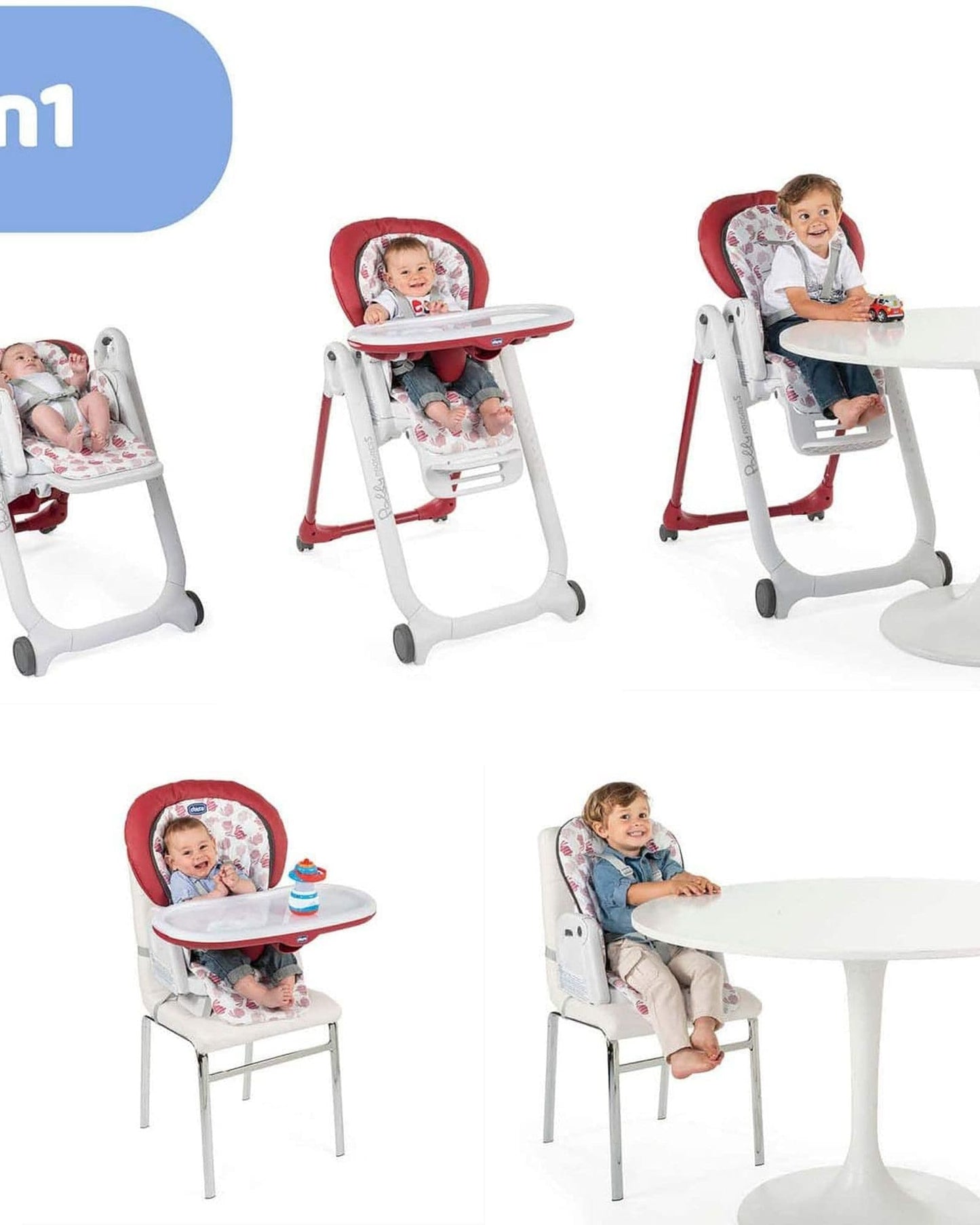 CHICCO POLLY PROGRES5 RED