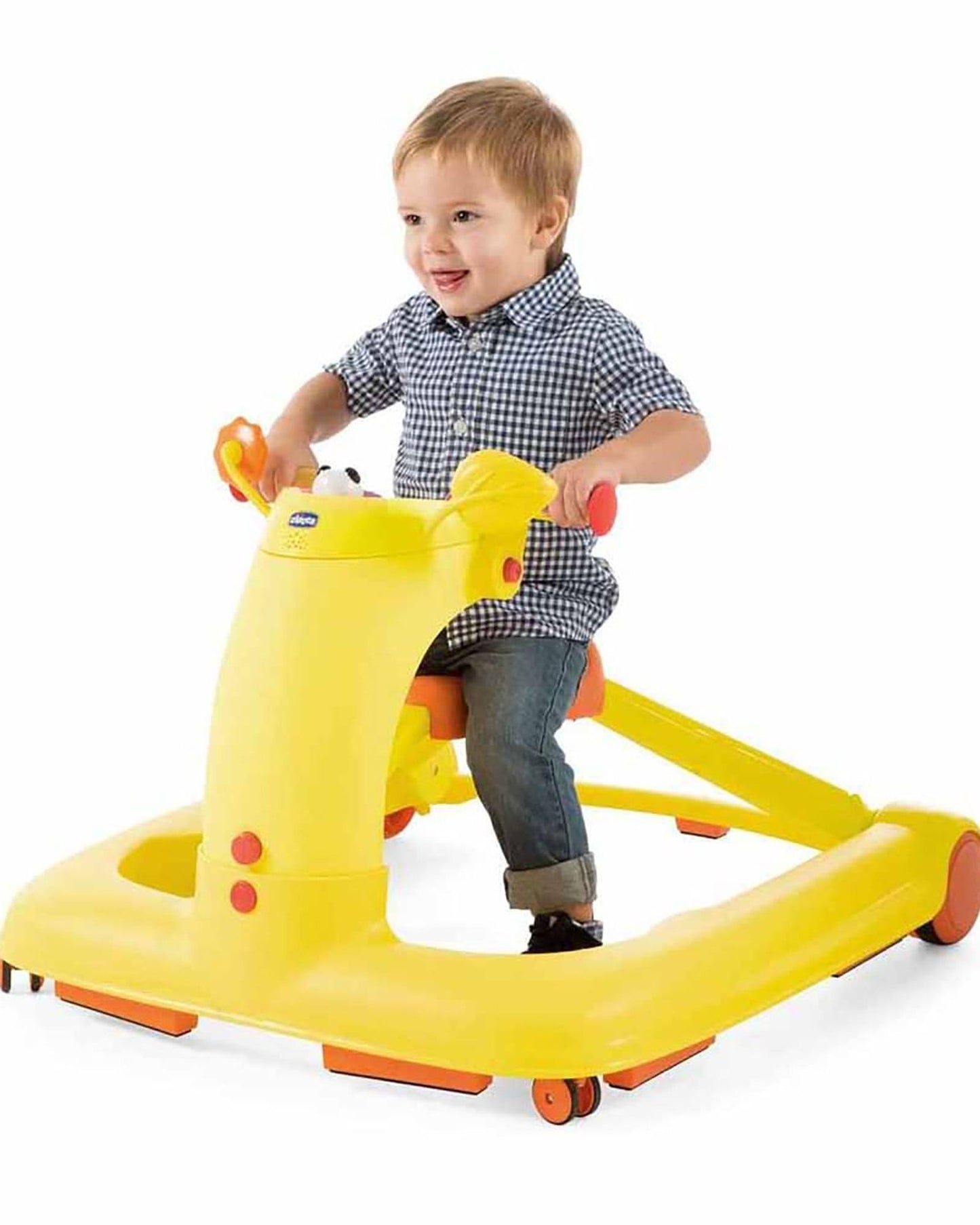 CHICCO 123 BABY WALKER ORANGE