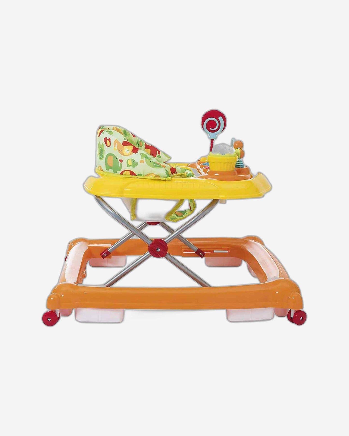 CHICCO CIRCUS BABY WALKER ORANGE WAVE
