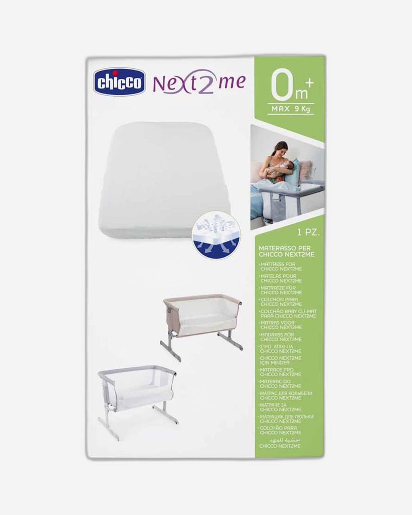 CHICCO MATTRESS FOR NEXT2ME STANDARD WHITE