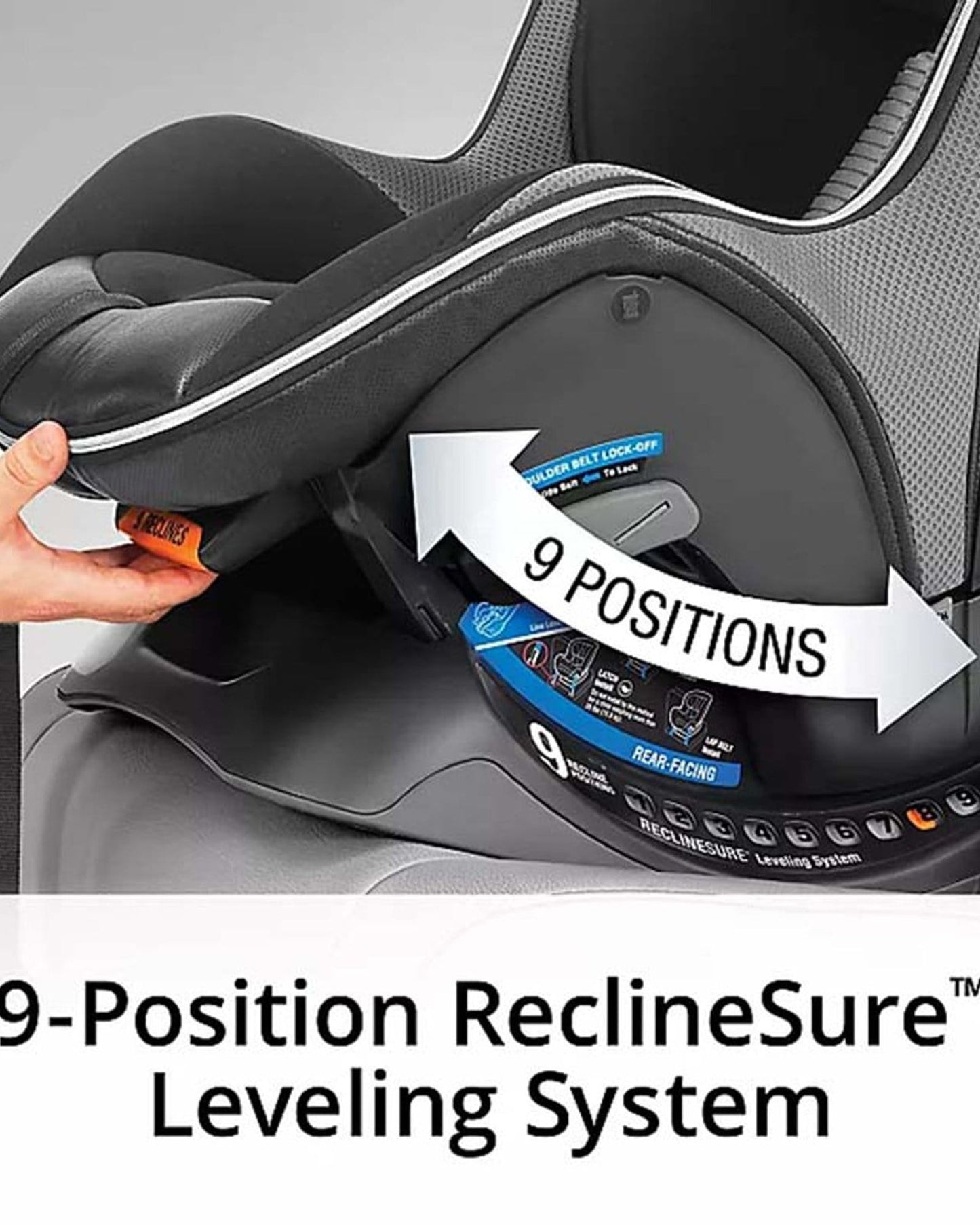CHICCO NEXTFIT MAX ZIP AIR CONVERTIBLE CAR SEAT - VERO 4-65 LBS/2-30 KG  VERO