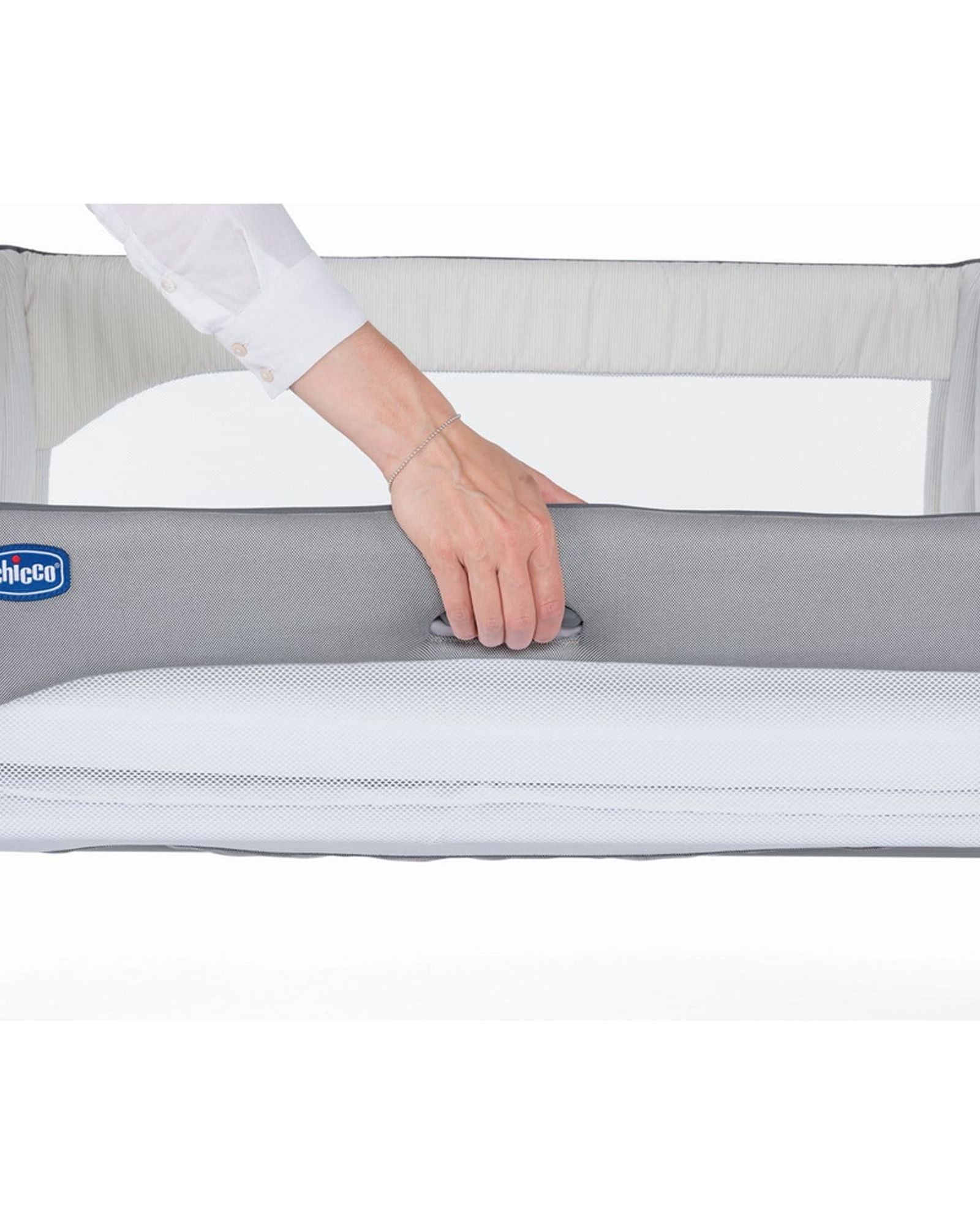 CHICCO NEXT2ME MAGIC CRIB 0-6M COOL GREY