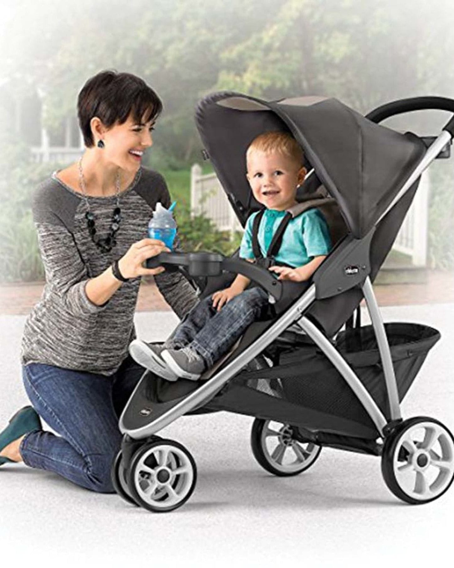 CHICCO VIARO STROLLER GRAPHITE