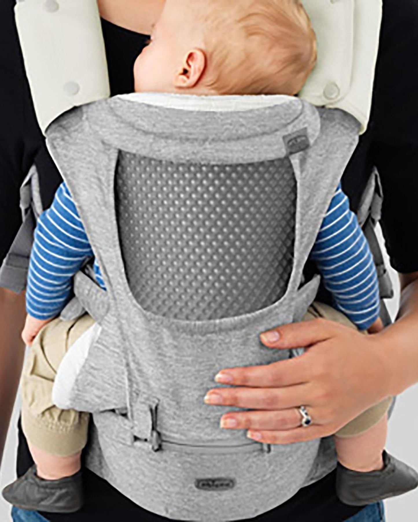 CHICCO SIDEKICK PLUS HIP SEAT CARRIER 0-36M DENIM