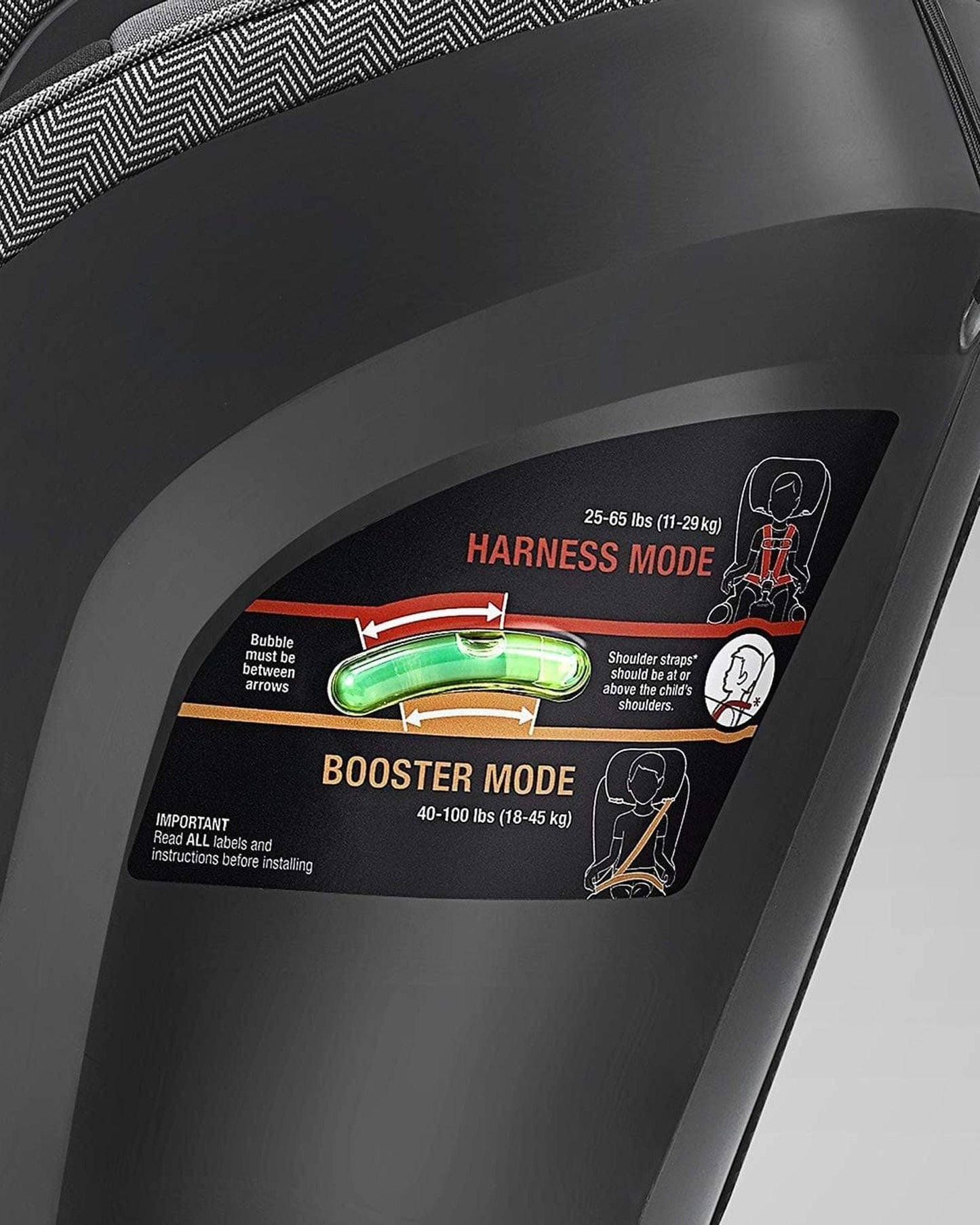 MYFIT HARNESS + BOOSTER CAR SEAT GARDENIA