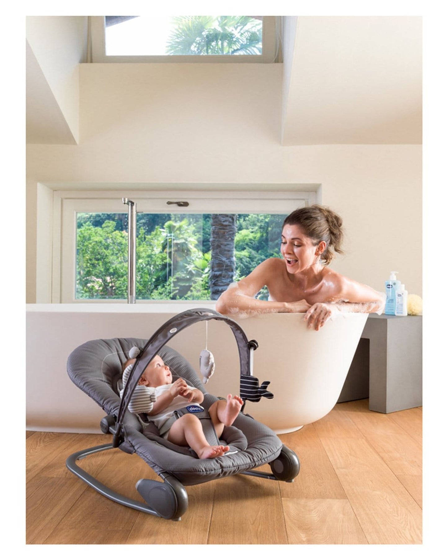 CHICCO HOOPLA BABY BOUNCER DRAGONFLY