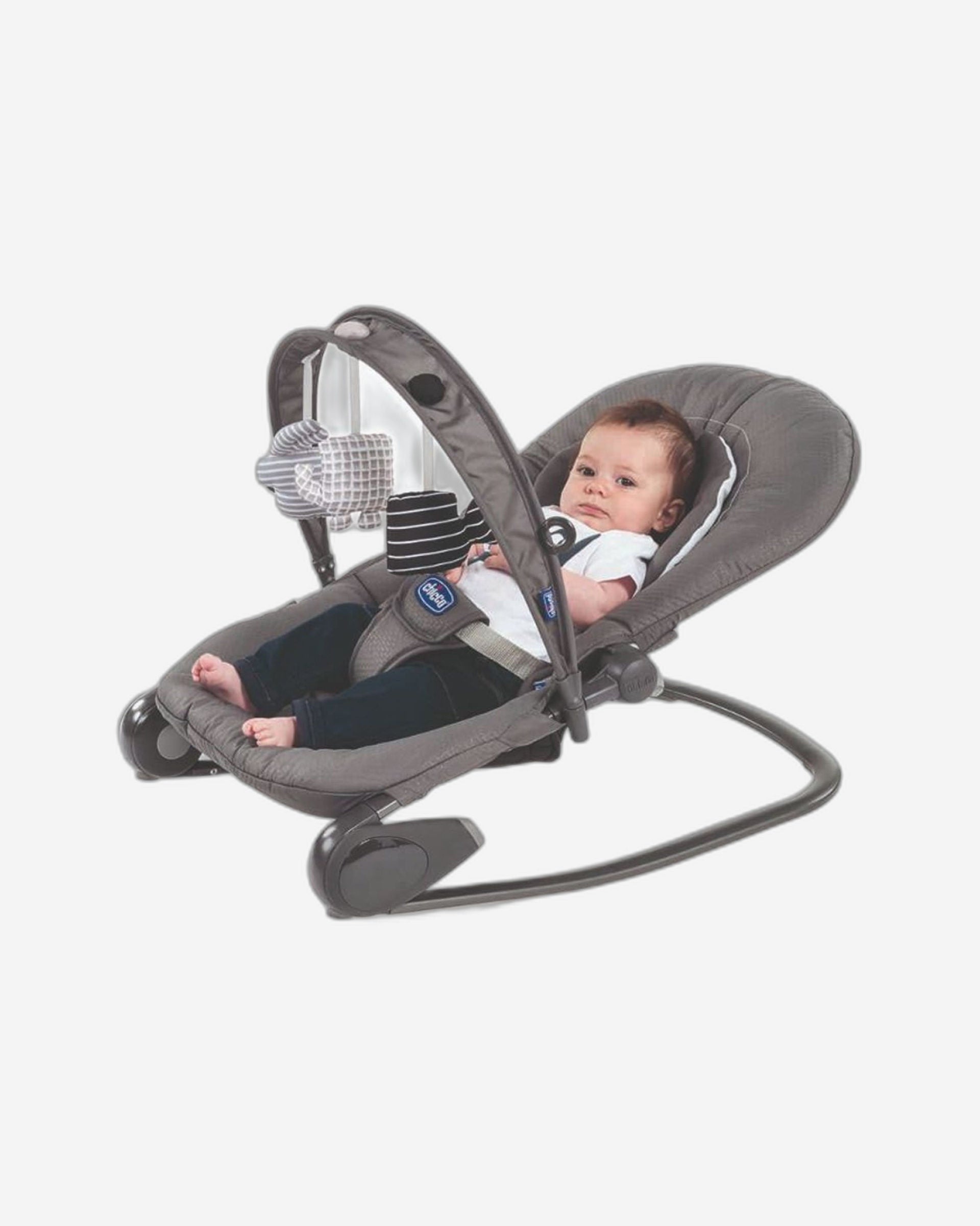 CHICCO HOOPLA BOUNCER MOON GREY