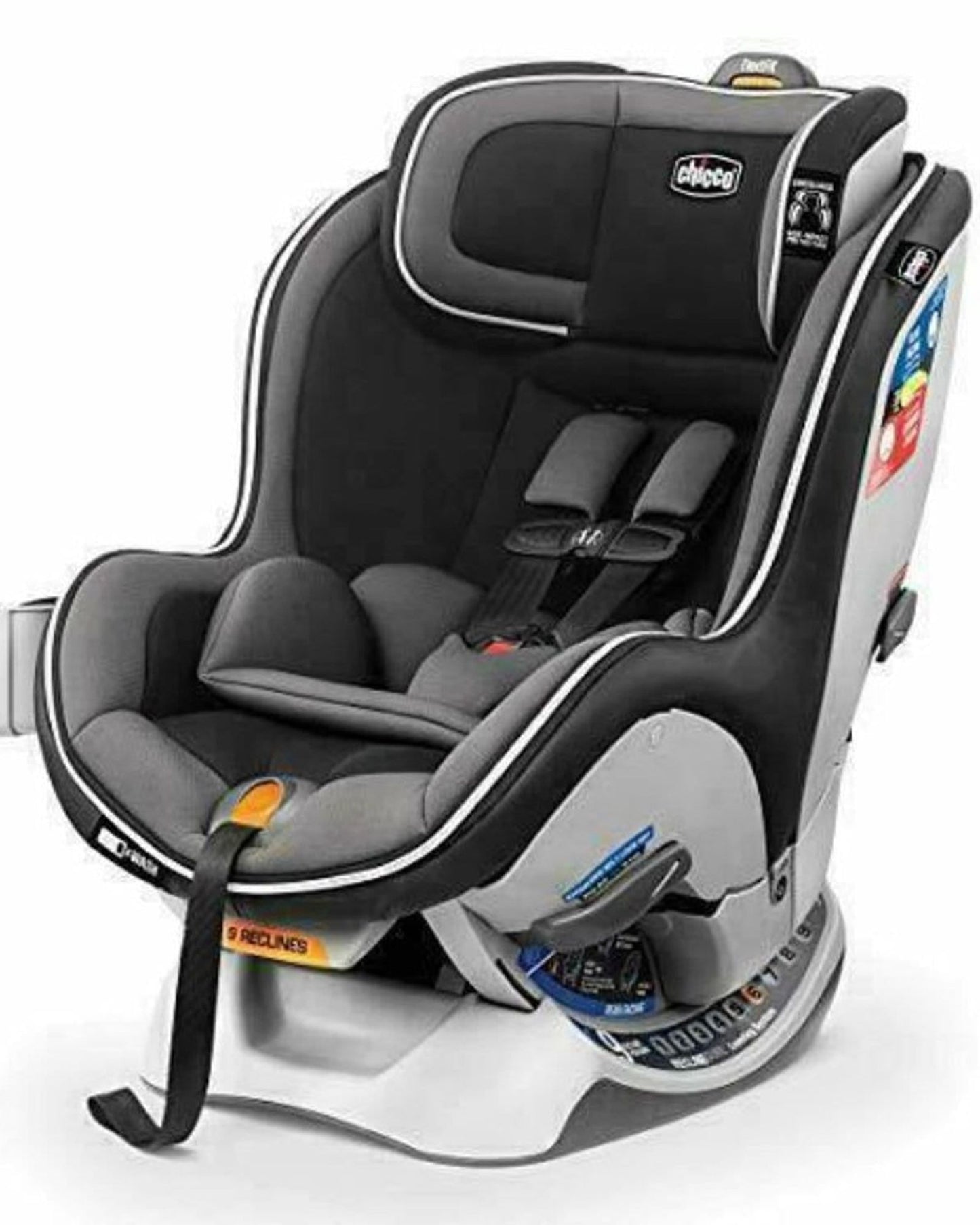 CHICCO NEXTFIT ZIP CONVERTIBLE CAR SEAT 5-65 LBS/2-30 KG - CARBON