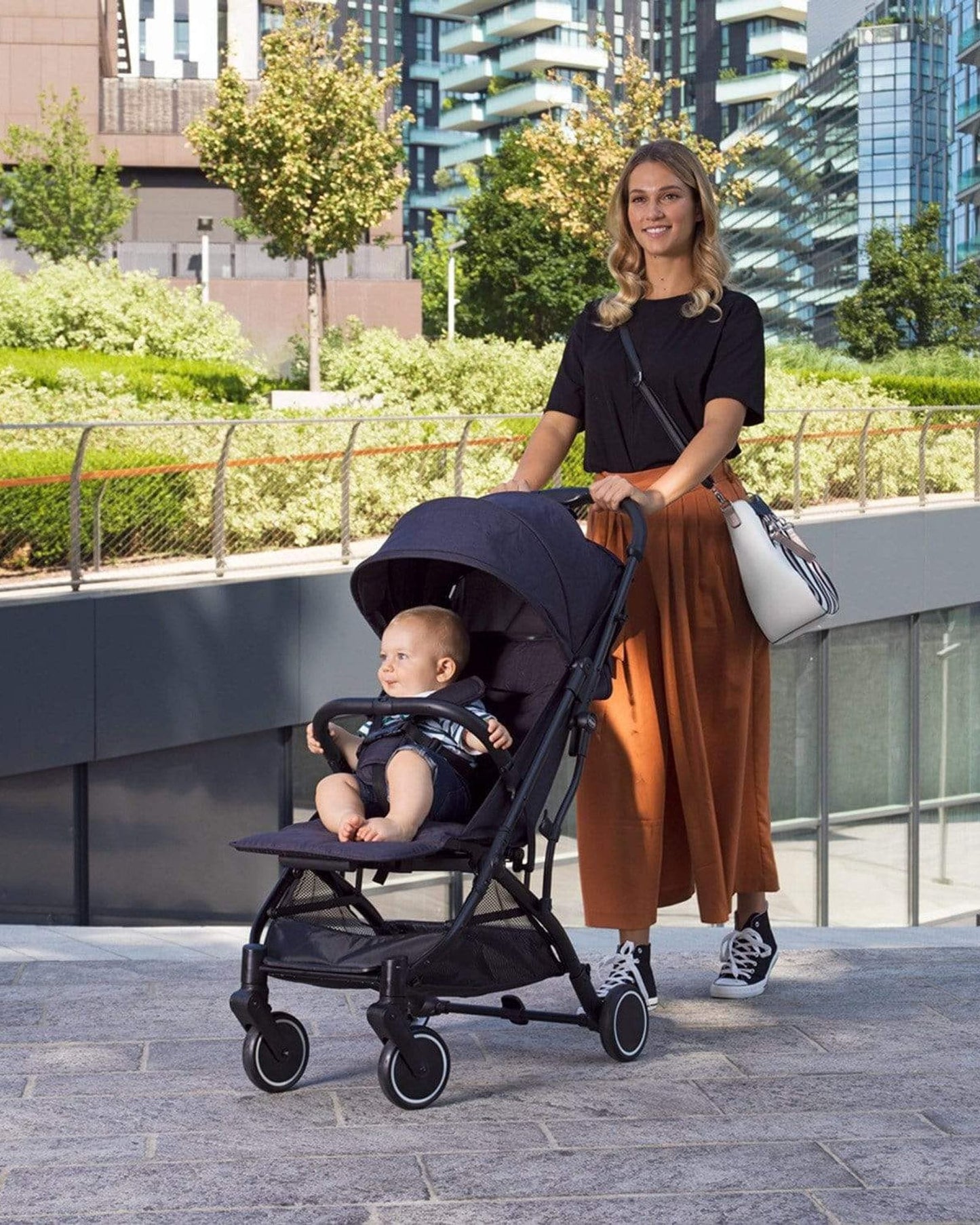 CHICCO TROLLEYME STROLLER STONE