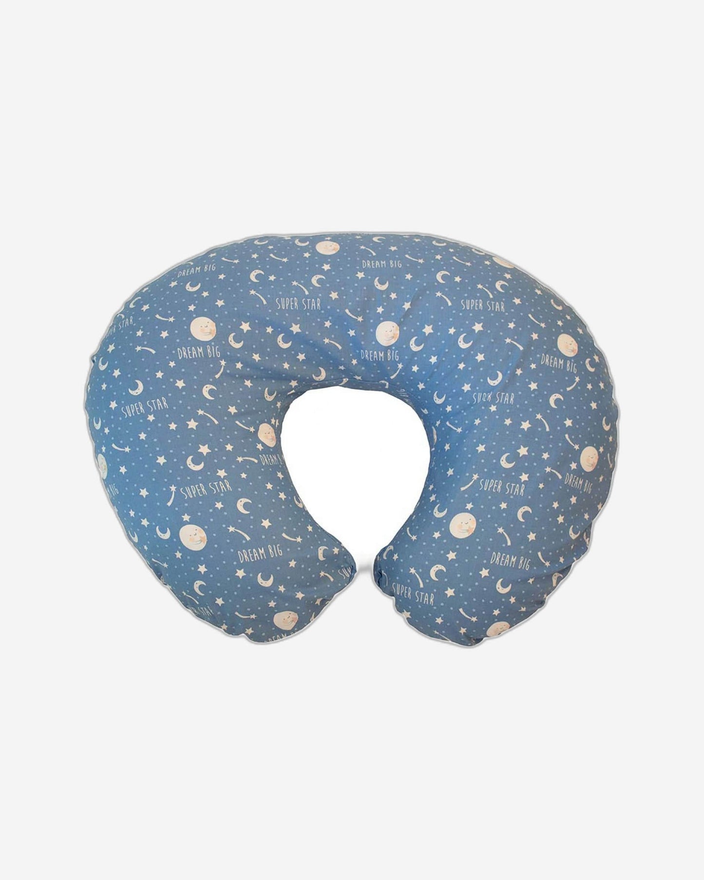 CHICCO BOPPY PILLOW WITH COTTON SLIPCOVER MOON AND STARS