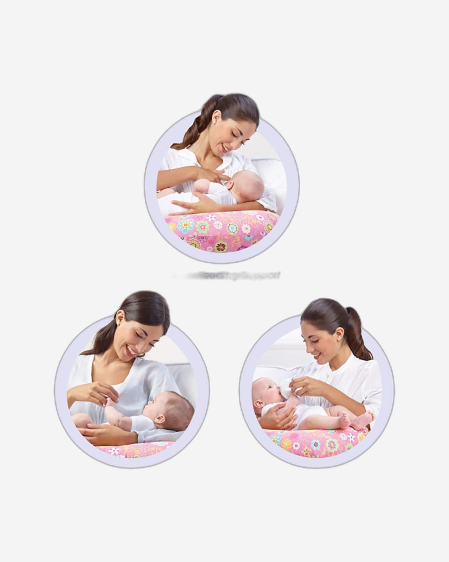 CHICCO BOPPY PILLOW WITH COTTON SLIPCOVER MOON AND STARS