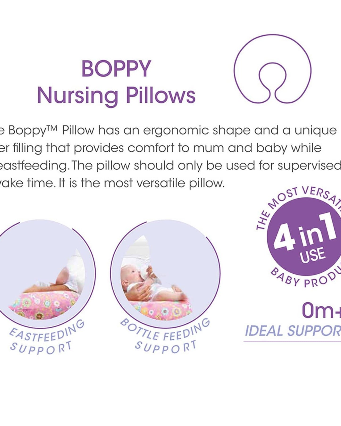 CHICCO BOPPY NURSING PILLOW SPIRAL