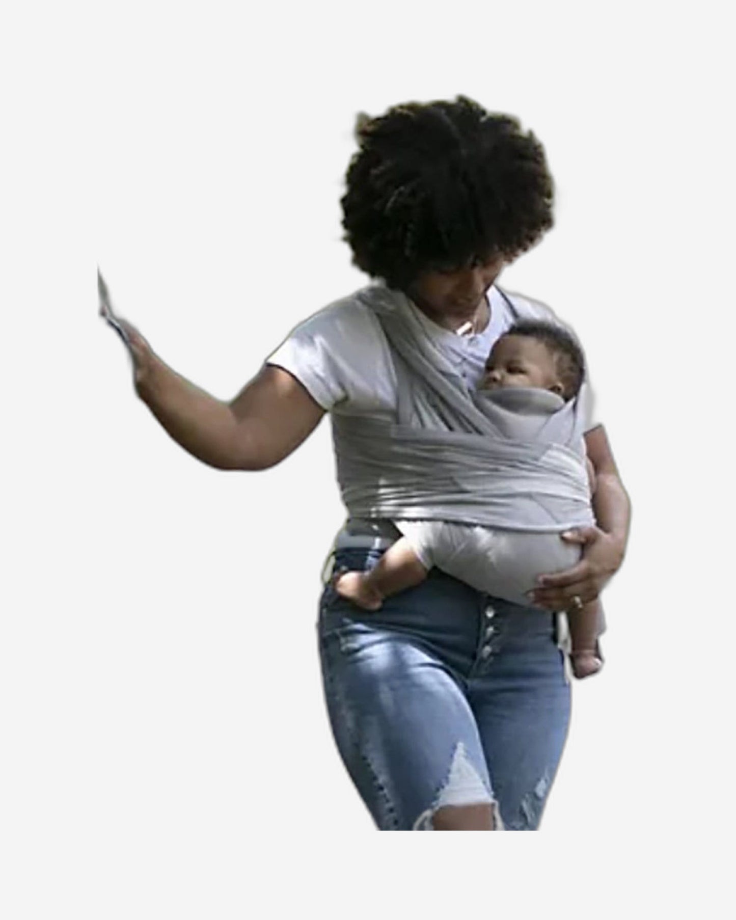 CHICCO BOPPY COMFY HUG SILVER GREEN