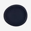 Shallow 27cm Porcelain Dinner Plate - Matte Dark Blue | Stylish & Durable Kitchen Tableware