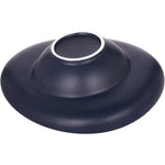 Shallow 24cm Pasta Plate - Matt Dark Blue | Elegant and Durable Kitchen Tableware